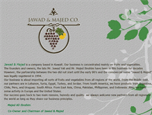 Tablet Screenshot of jawad-majed.com